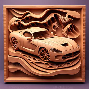 3D модель Dodge Viper (STL)